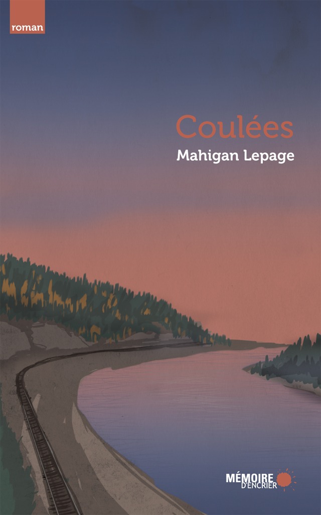 ebook cover of Coulées, by Mahigan Lepage