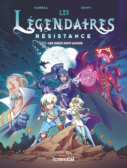ebook cover of Les Légendaires - Resistance T01 - Les Dieux sont amour, by Patrick Sobral, Jenny, Alexis Coridun
