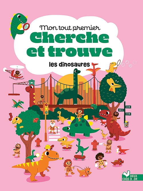 ebook cover of Mon tout premier cherche et trouve les dinosaures, by Michael Buxton