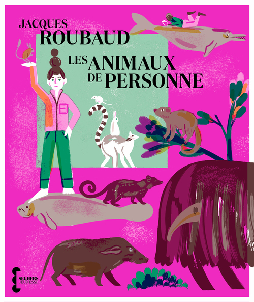 Couverture ebook de Les Animaux de personne, de Jacques Roubaud