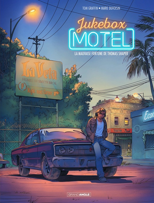 Couverture ebook de Jukebox Motel - Tome 1, de Tom Graffin, Marie Duvoisin