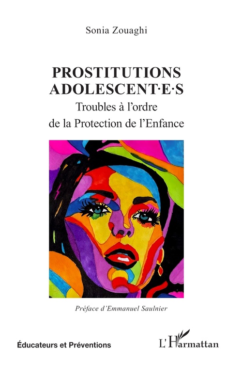 Couverture ebook de Prostitutions adolescent·e·s, de Sonia Zouaghi