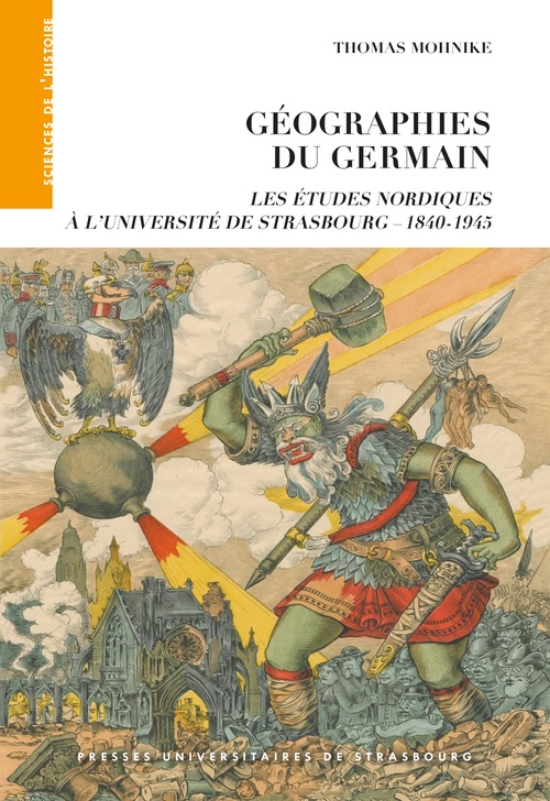 Couverture ebook de Géographies du Germain, de Thomas Mohnike