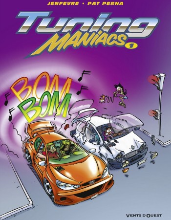 Couverture ebook de Tuning Maniacs - Tome 01, de Jenfèvre