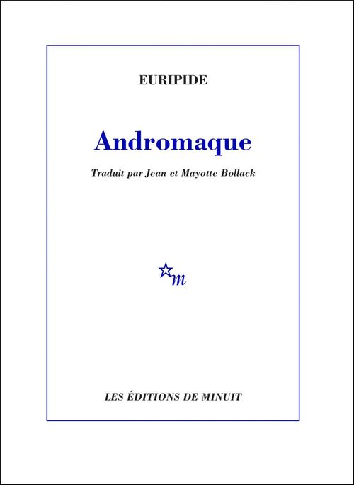 ebook cover of Andromaque, by Euripide