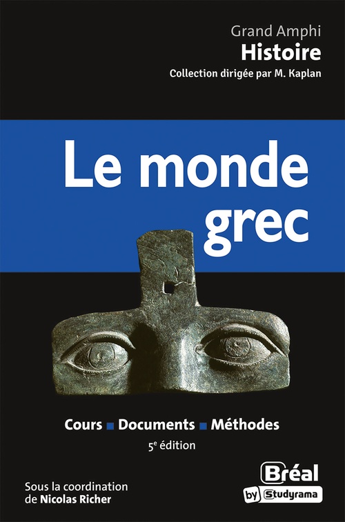 Couverture ebook de Le monde grec, de Collectif, Michel Kaplan, Nicolas Richer