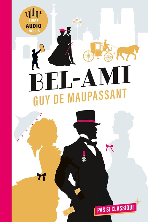 ebook cover of Bel-Ami, by Guy de Maupassant