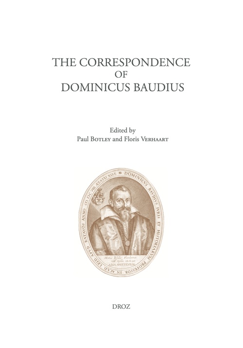 Couverture ebook de The Correspondence of Dominicus Baudius, de