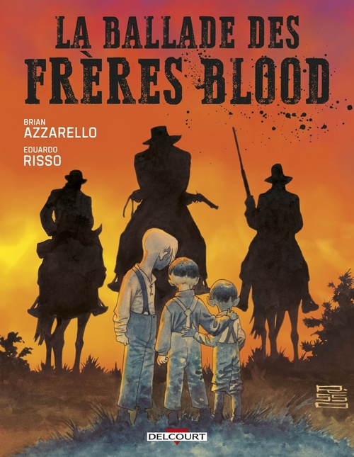 ebook cover of La Ballade des frères Blood, by Brian azzarello