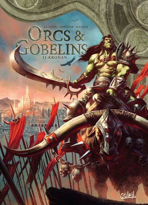 ebook cover of Orcs et Gobelins T11 - Kronan, by Jean-Luc Istin