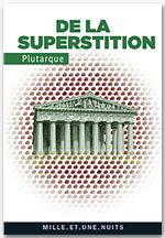 Couverture ebook de De la superstition, de Plutarque
