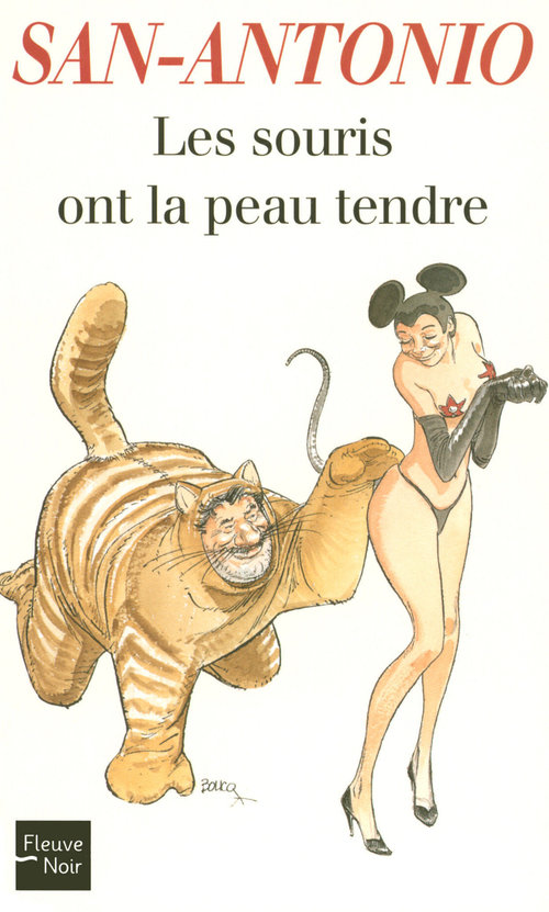 ebook cover of Les souris ont la peau tendre, by San-Antonio