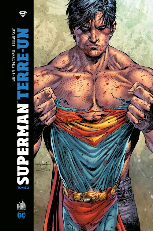 ebook cover of Superman - Terre Un - Tome 2, by Joe michael Straczynski, Shane Davis, Ardian Syaf