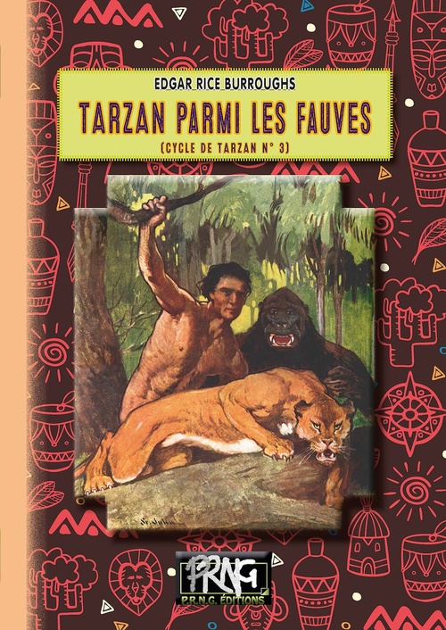 Couverture ebook de Tarzan parmi les fauves (Cycle de Tarzan n° 3), de Edgar Rice Burroughs