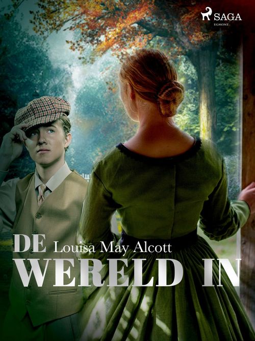 ebook cover of De wereld in, by Louisa May Alcott