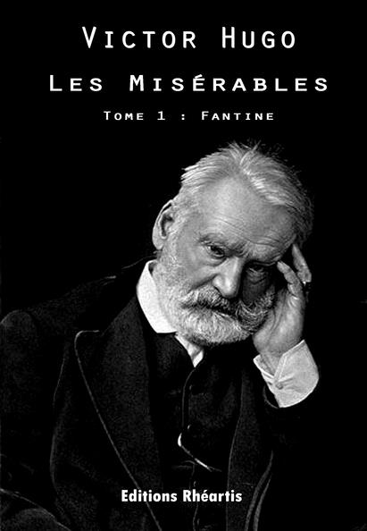 ebook cover of Les Misérables, by Victor Hugo