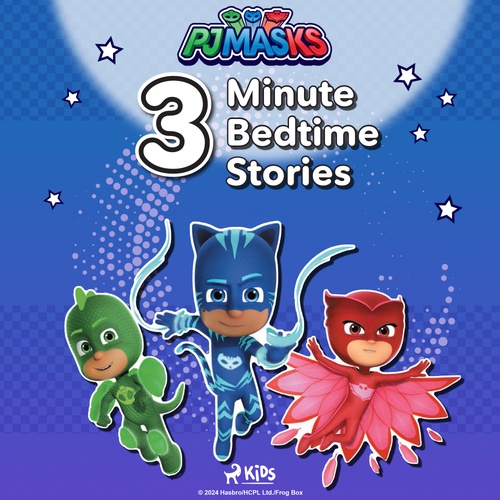 Couverture audiobook de PJ Masks - 3-Minute Bedtime Stories, de Eone