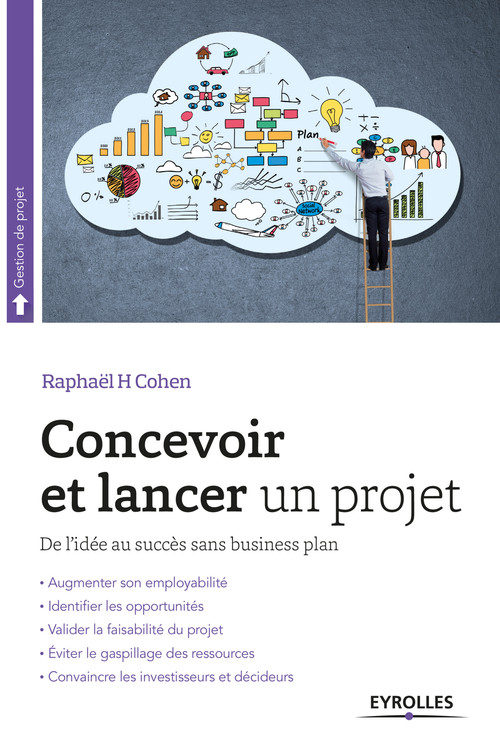 Couverture ebook de Concevoir et lancer un projet, de Raphaël Cohen