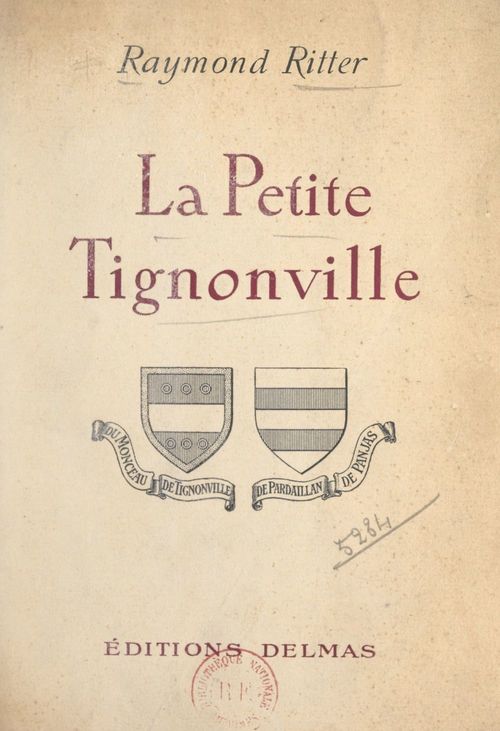 Couverture ebook de La petite Tignonville, de Raymond Ritter