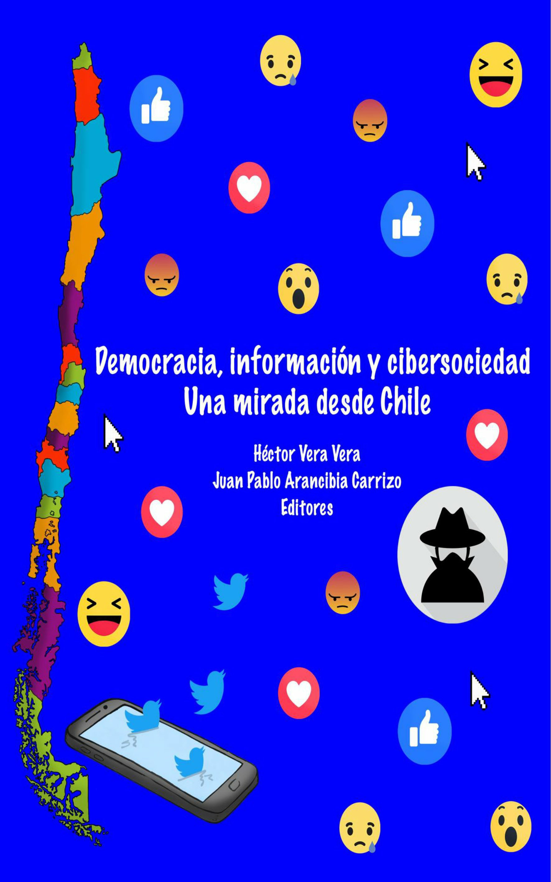 Couverture ebook de Democracia, Información y Cibersociedad. Una mirada desde Chile, de Collectif