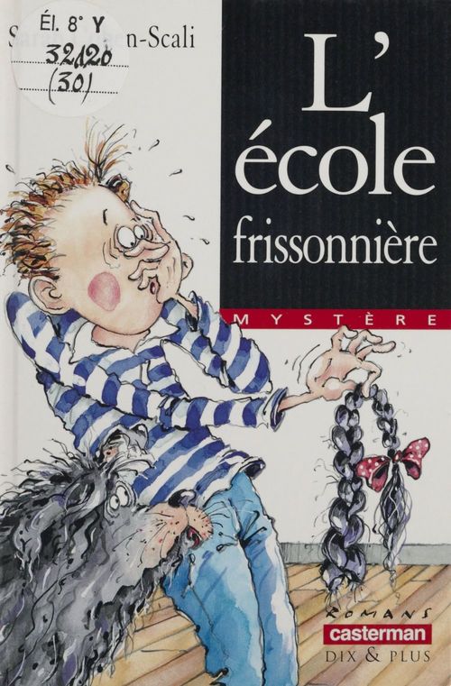 ebook cover of L'École frissonnière, by Sarah Cohen-Scali