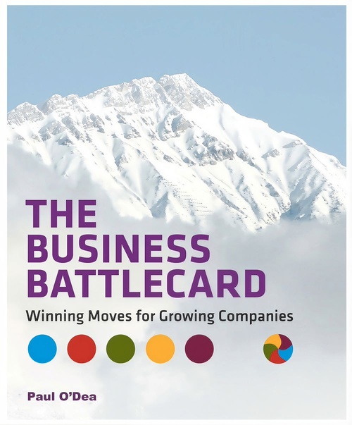 Couverture ebook de The Business Battlecard (fixed format iPad), de Paul O'Dea