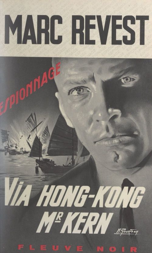 Couverture ebook de Via Hong-Kong M. Kern, de Marc Revest