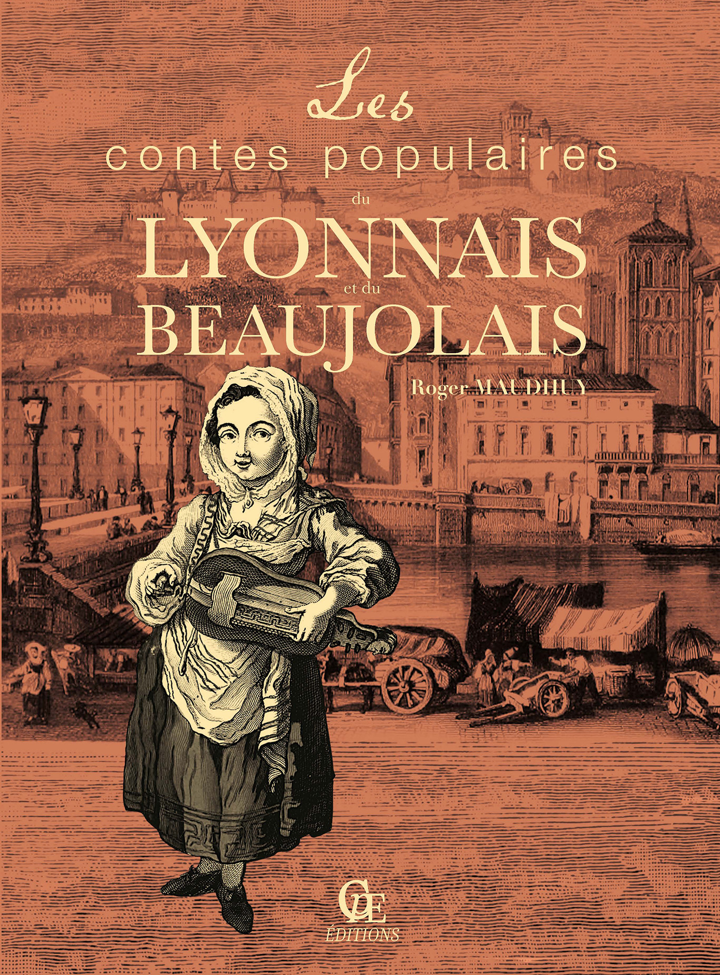 Couverture ebook de Les Contes populaires du Lyonnais et du Beaujolais, de Roger Maudhuy