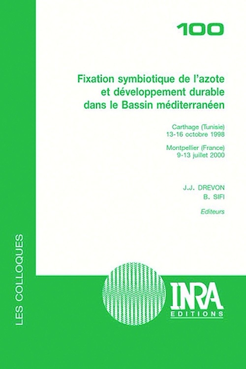ebook cover of Fixation symbiotique de l'azote et développement durable dans le Bassin méditerranéen, by J. J. Drevon