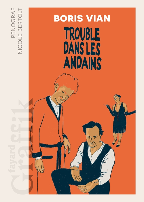 ebook cover of Trouble dans les andains, by Boris Vian, Nicole Bertolt, Penograf