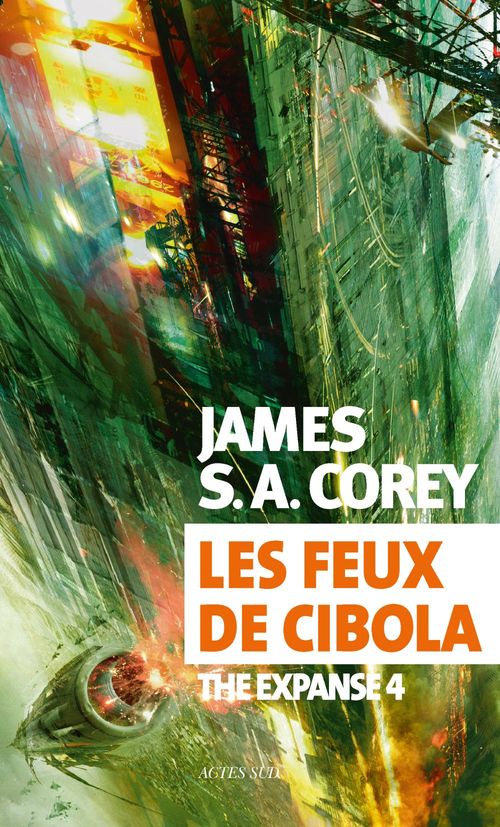 Couverture ebook de Les feux de Cibola, de James S. A. Corey