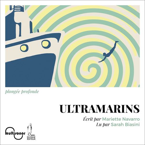 Couverture audiobook de Ultramarins, de Mariette NAVARRO