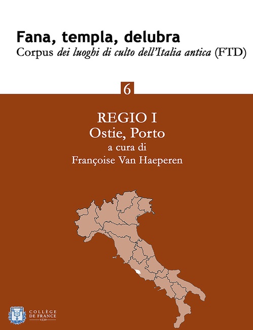 ebook cover of Fana, templa, delubra. Corpus dei luoghi di culto dell'Italia antica (FTD) - 6, by Francoise Van Haeperen