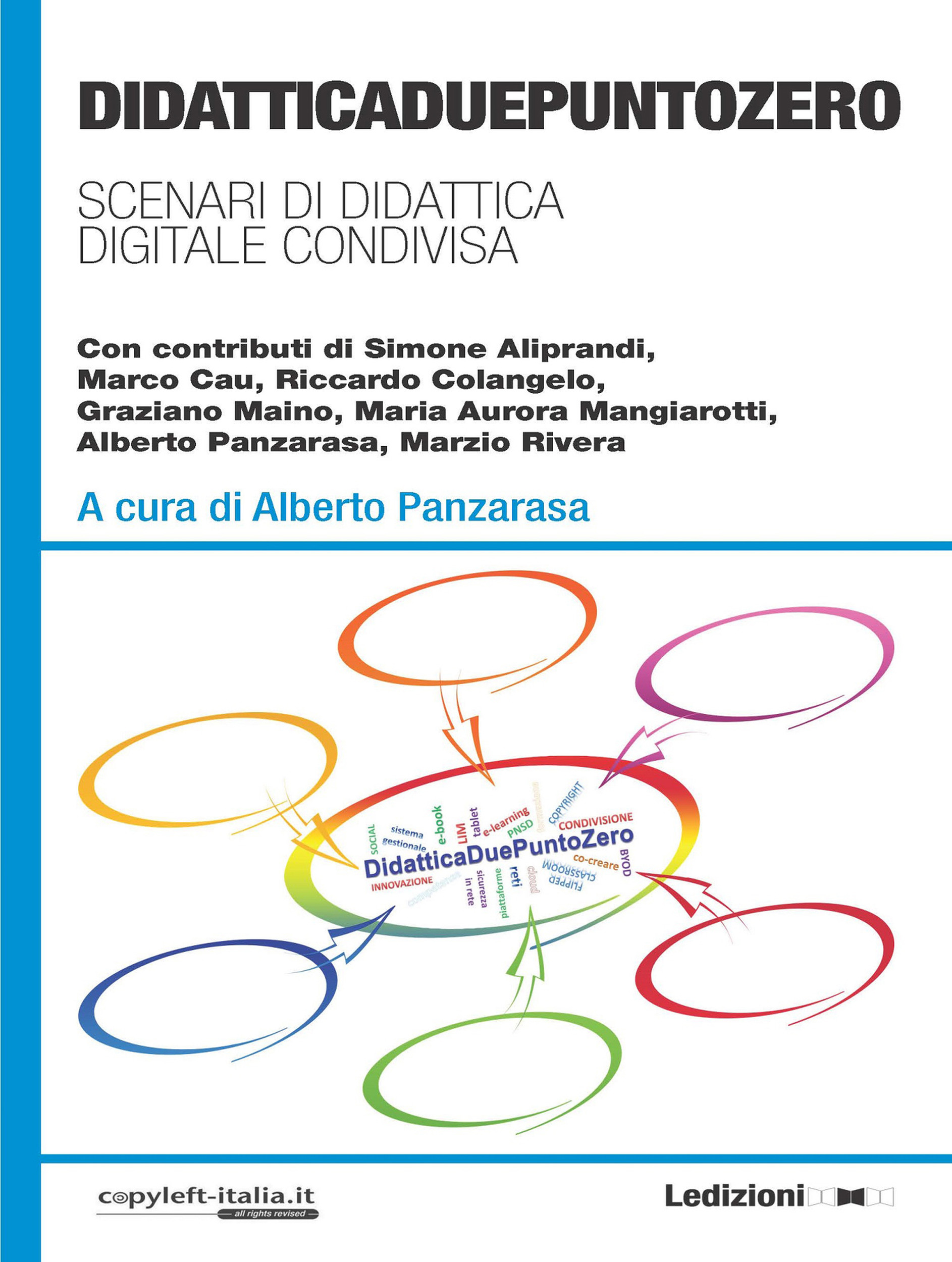 Couverture ebook de Didattica duepuntozero, de Alberto Panzarasa