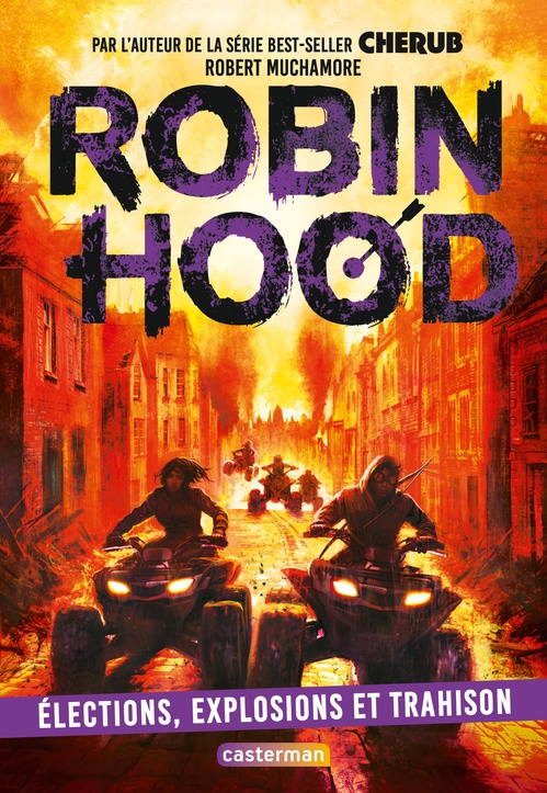 ebook cover of Robin Hood (Tome 8) - Élections, explosions et trahison, by Robert Muchamore
