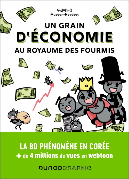 ebook cover of Un grain d'économie au royaume des fourmis, by Museon Headset