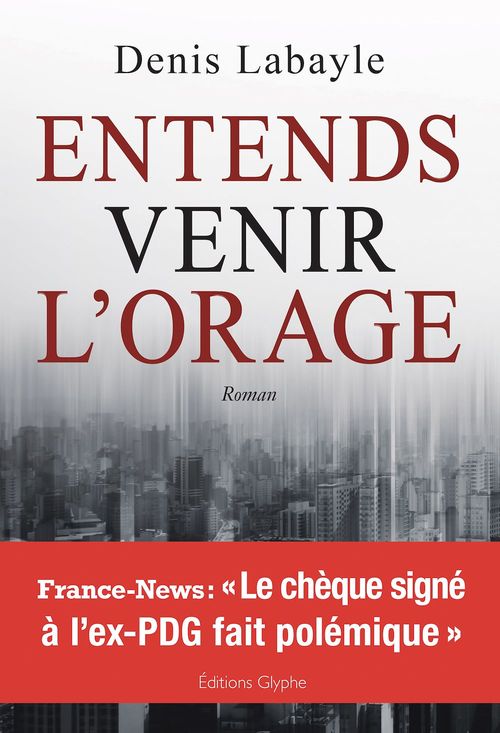 ebook cover of Entends venir l'orage, by Denis Labayle