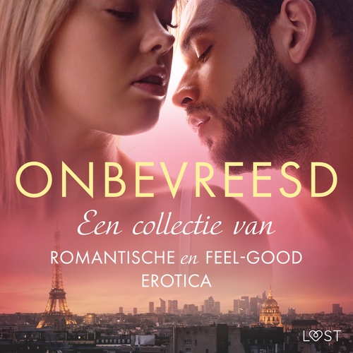 audiobook cover of Onbevreesd: Een collectie van romantische en feel-good erotica, by Britta Bocker, Julie Jones, Saga Stigsdotter, Sofia Fritzson, Alexandra Sodergran, Amanda Backman