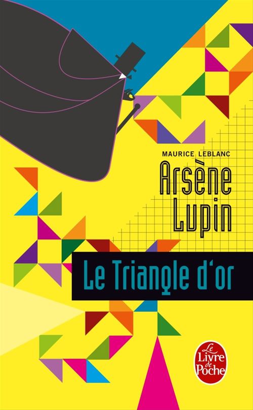 ebook cover of Le Triangle d'or, by Maurice Leblanc