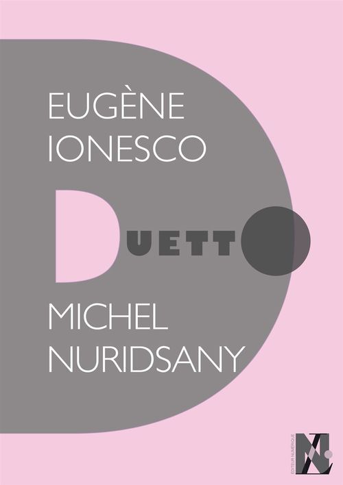 ebook cover of Eugène Ionesco - Duetto, by Michel Nuridsany