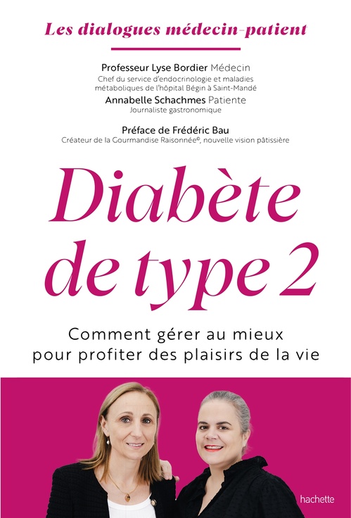 Couverture ebook de Diabète de type 2, de Annabelle Schachmes, Lyse Bordier