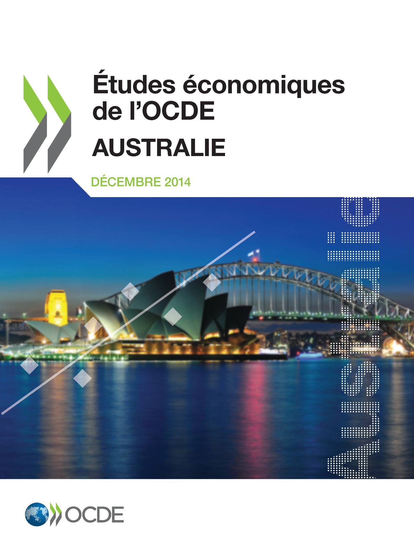 Couverture ebook de Études économiques de l'OCDE : Australie 2014, de OCDE