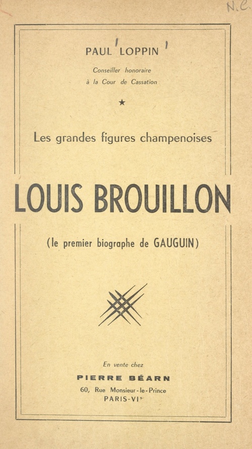 Couverture ebook de Louis Brouillon, de Paul Loppin
