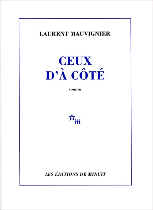 ebook cover of Ceux d'à côté, by Laurent Mauvignier