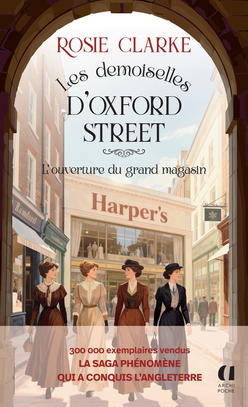 ebook cover of Les demoiselles d'Oxford Street - Tome 1 L'ouverture du grand magasin, by Rosie Clarke