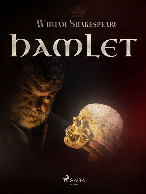 ebook cover of Hamlet, by William Shakespeare