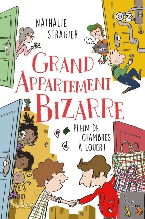 Couverture ebook de Grand Appartement Bizarre - Plein de chambres à louer !, de Nathalie Stragier, Clémence Pénicaud