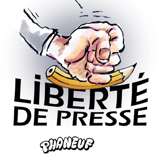 ebook cover of Liberté de presse, by Jean-Marc Phaneuf
