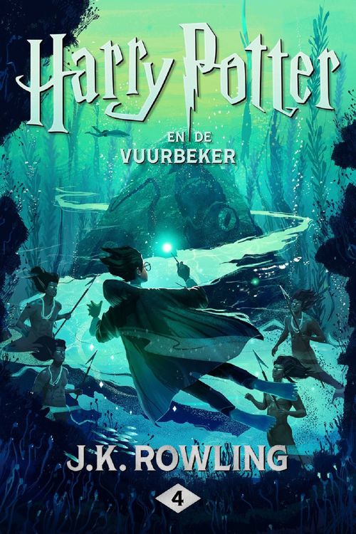 ebook cover of Harry Potter en de Vuurbeker, by J. K. Rowling