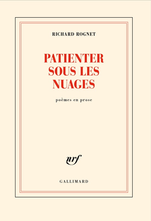 ebook cover of Patienter sous les nuages, by Richard Rognet